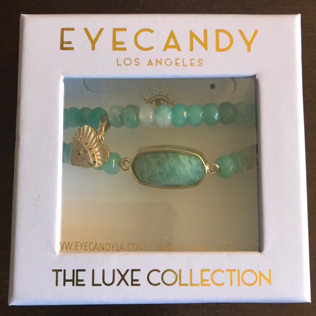 Eyecandy Beaded Bracelet Set 18$